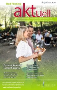 Titelbild Bad Füssing aktuell, Ausgabe August 2026