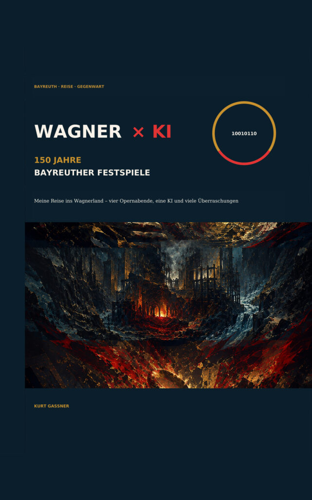 Buchcover WAGNER × KI von Kurt Gassner